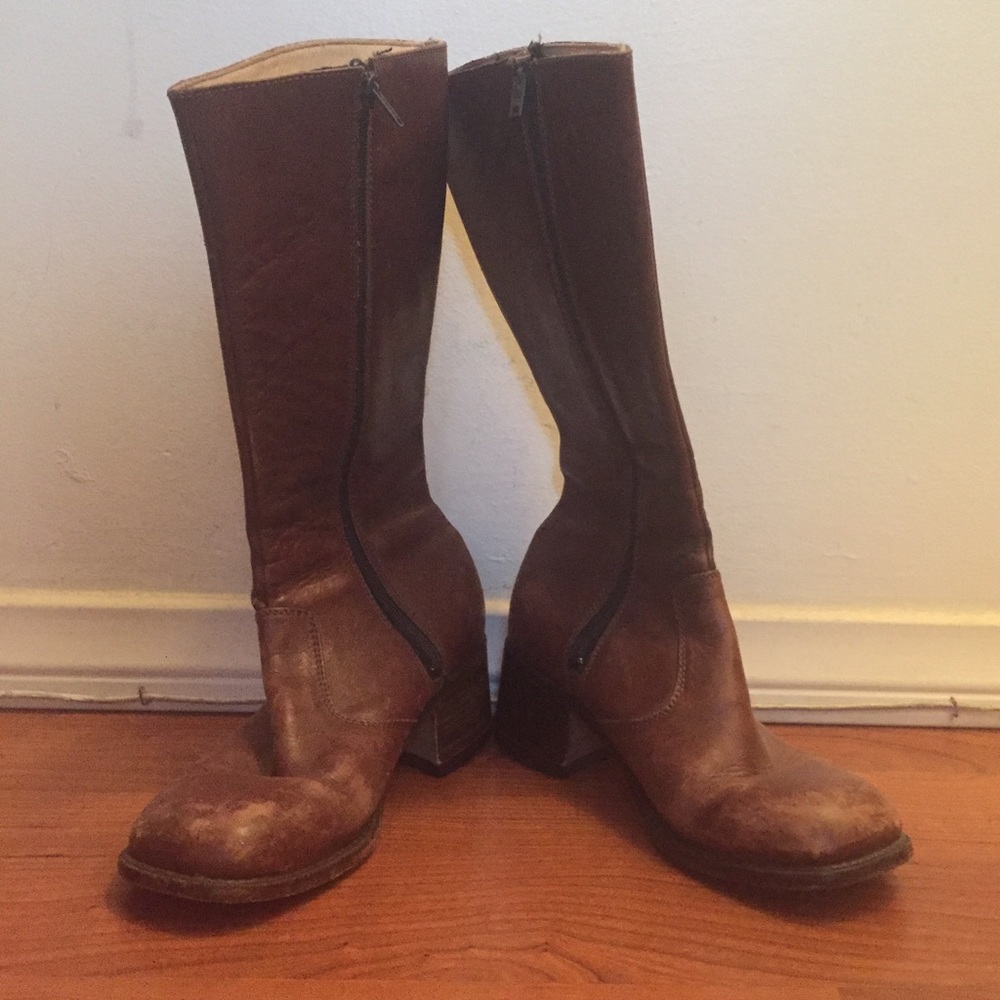 Nana Leather Boots